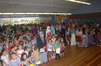 Families Attending School Awards